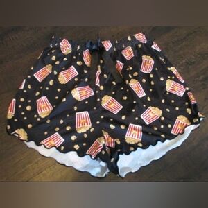 Source Unknown Black Popcorn Pajama Bottoms